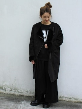 asanoさん（レディース・158cm）の冬コーディネート