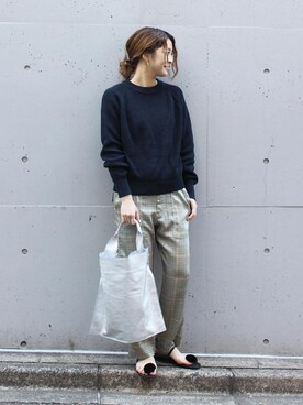 asanoさん（レディース・158cm）の冬コーディネート