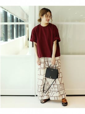 「CAMBER（キャンバー）のアイテム」を使った、asanoさん（レディース・158cm）の春コーディネート