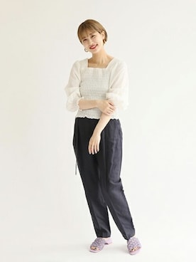 asanoさん(レディース・158cm)の夏コーディネート