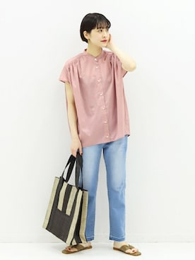「イロチ買い」｜asanoさん（レディース・158cm）の春コーディネート