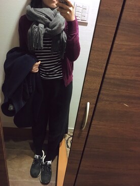 blue blueさん（レディース・157cm）の冬コーディネート