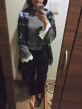 blue blueさん（レディース・157cm）の冬コーディネート