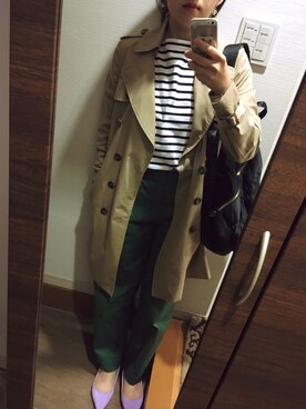 「ラベンダー」｜blue blueさん（レディース・157cm）の春コーディネート