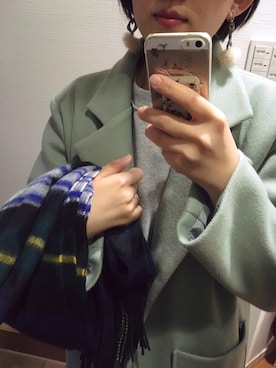 blue blueさん（レディース・157cm）の冬コーディネート