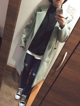 blue blueさん（レディース・157cm）の冬コーディネート