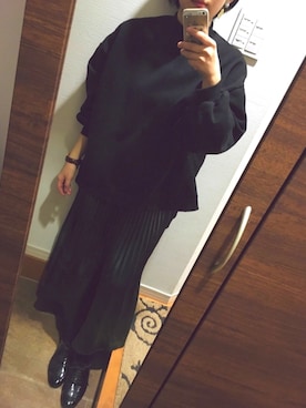 blue blueさん（レディース・157cm）の冬コーディネート