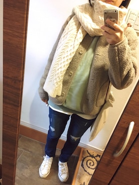 blue blueさん(レディース・157cm)の冬コーディネート