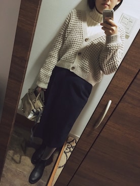 blue blueさん（レディース・157cm）の冬コーディネート