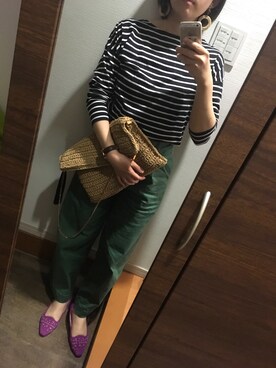 blue blueさん（レディース・157cm）の春コーディネート