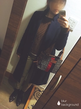 blue blueさん（レディース・157cm）の冬コーディネート