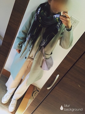 blue blueさん（レディース・157cm）の冬コーディネート