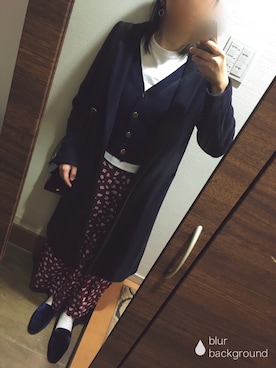 blue blueさん（レディース・157cm）の冬コーディネート
