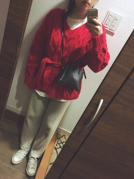 blue blueさん（レディース・157cm）の冬コーディネート