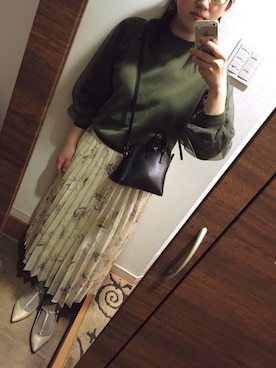 blue blueさん（レディース・157cm）の冬コーディネート