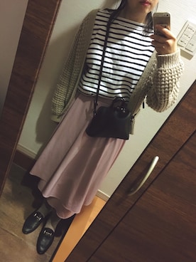 blue blueさん（レディース・157cm）の冬コーディネート