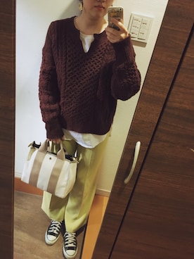 blue blueさん（レディース・157cm）の秋コーディネート