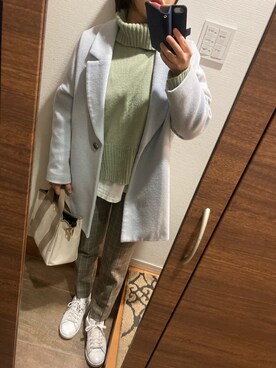 blue blueさん（レディース・157cm）の冬コーディネート