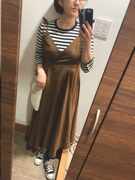 blue blueさん（レディース・157cm）の冬コーディネート