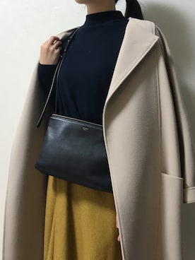 清水チサさん（レディース・153cm）の冬コーディネート