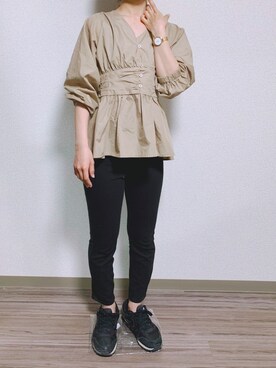 KANAKOさん（レディース・152cm）の春コーディネート