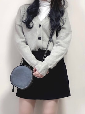 「JUNKO SHIMADA（ジュンコシマダ）のアイテム」を使った、미카(ミカ)さん（レディース・157cm）の冬コーディネート