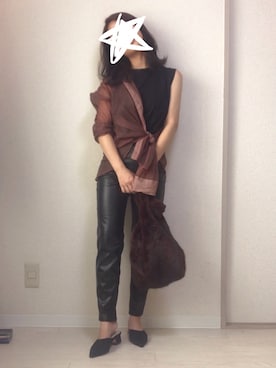 プチプラ★くまさんさん（レディース・150cm）の秋コーディネート