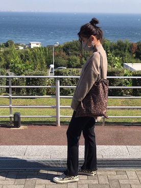 プチプラ★くまさんさん（レディース・150cm）の秋コーディネート