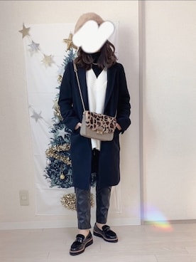 プチプラ★くまさんさん（レディース・150cm）の冬コーディネート