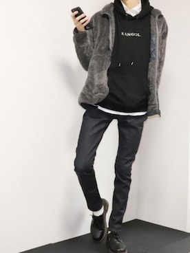 シロさん(メンズ・177cm)の冬コーディネート