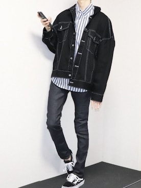 シロさん（メンズ・177cm）の冬コーディネート