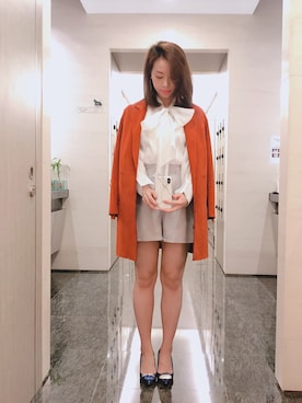 「RUPERT SANDERSON（ルパートサンダーソン）のアイテム」を使った、つばめさん（レディース・163cm）の春コーディネート
