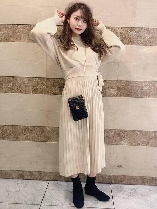 マジェスティックレゴン京都ポルタ店スタッフ Majestic Legon Majestic Legonのブーツを使ったコーディネート Wear