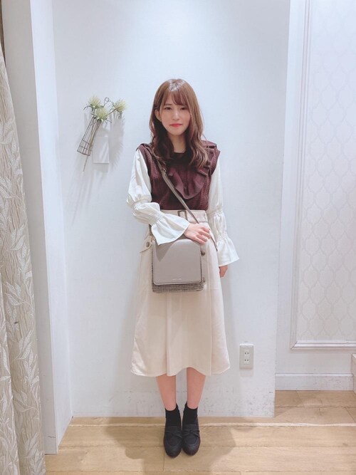 マジェスティックレゴン京都ポルタ店スタッフ Majestic Legon Majestic Legonのスカートを使ったコーディネート Wear