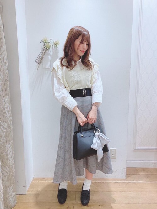 マジェスティックレゴン京都ポルタ店スタッフ Majestic Legon Majestic Legonのシャツ ブラウスを使ったコーディネート Wear