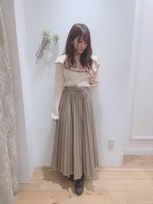 マジェスティックレゴン京都ポルタ店スタッフ Majestic Legon Majestic Legonのローファーを使ったコーディネート Wear