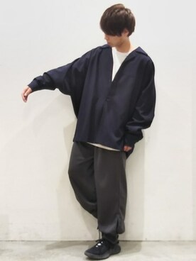 「DOOPZ（ドープス）のアイテム（トップス）」を使った、miyagi さん（メンズ・161cm）の冬コーディネート