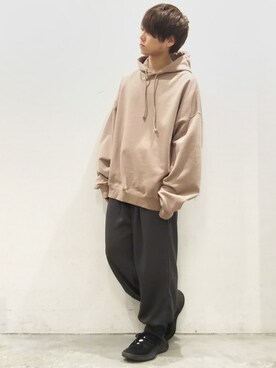 「DOOPZ（ドープス）のアイテム（トップス）」を使った、miyagi さん（メンズ・161cm）の冬コーディネート