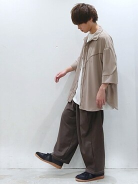 miyagi さん（メンズ・161cm）の夏コーディネート