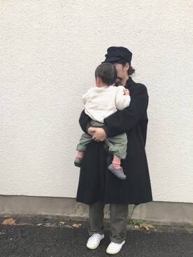 「Cienta（シエンタ）のアイテム」を使った、ちはるさん（レディース・164cm）の冬コーディネート