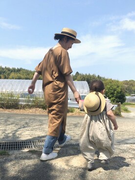 「Cienta（シエンタ）のアイテム」を使った、ちはるさん（レディース・164cm）の春コーディネート