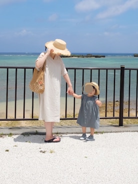 「Cienta（シエンタ）のアイテム」を使った、ちはるさん（レディース・164cm）の夏コーディネート