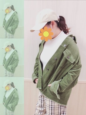 三女ハルエさん（レディース・150cm）の秋コーディネート