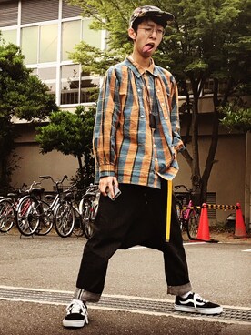 もんたさん（メンズ・163cm）の春コーディネート