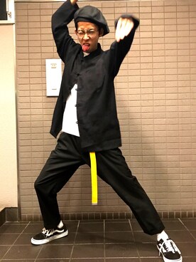 「BEEFY」｜もんたさん（メンズ・163cm）の春コーディネート