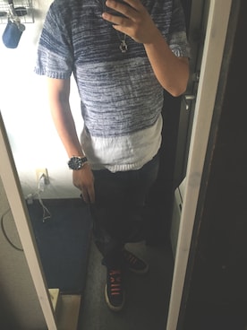 「JILL BLAZE（ジルブレイズ）のアイテム」を使った、hiroさん（メンズ・161cm）の秋コーディネート