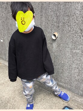 「おうちファッション」｜momoさん（キッズ・110cm）の春コーディネート