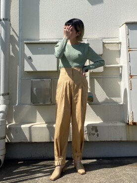 「kbf_ootd」｜たなりさん（レディース・164cm）の春コーディネート