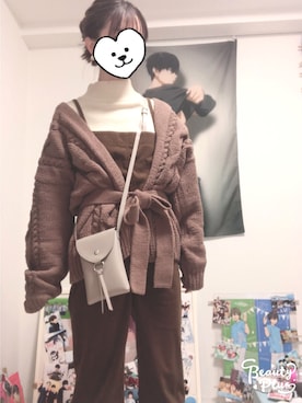 haruさん（レディース・159cm）の冬コーディネート