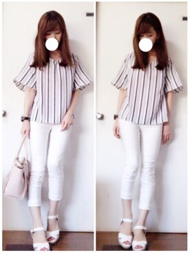 「4℃（ヨンドシー）のアイテム（バッグ）」を使った、ito *·⑅さん（レディース・154cm）の秋コーディネート